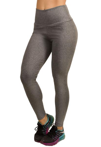 Imagem de Kit 5 Calças Legging Fitness Vekyo Modas Feminina Lisa Cós Alto Suplex Roupa de Academia Cintura Alta Sport