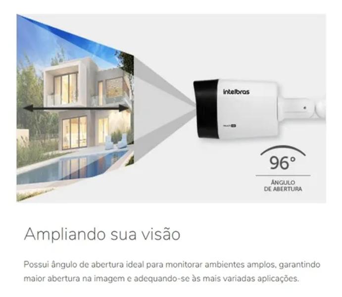 Imagem de Kit 5 Câmeras Multi Hd 1120b Dvr Intelbras 8 Canais C/ Hd