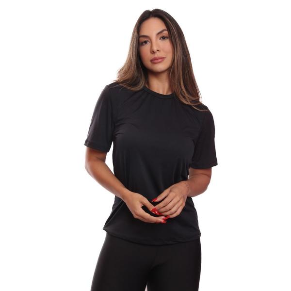 Kit Camisetas Feminina Dry Fit Básica Lisa Proteção Solar UV