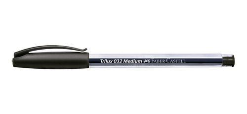 Imagem de Kit 5 Canetas Esferografica Faber Trilux + 1 Fita Corretiva