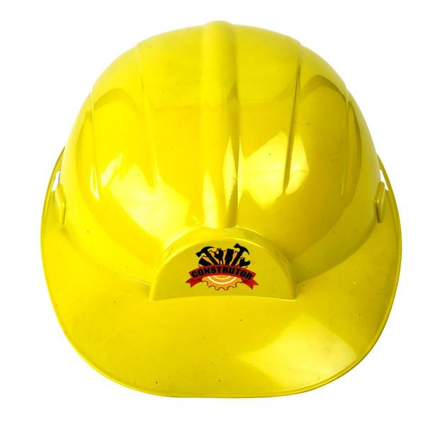 Kit 5 Capacete Construtor Infantil Adulto para Festa Fantasia - Toy Master Imagem de Kit 5 Capacete Construtor Infantil Adulto para Festa Fantasia