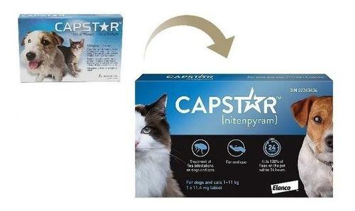 Imagem de Kit 5 Capstar 11,4mg Gatos E Cães De 1,0 A 11,4kg - 1 comp