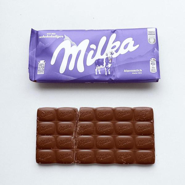 Kit 5 Chocolate Milka alpine milk 100g Importado Imagem de Kit 5 Chocolate Milka alpine milk 100g Importado