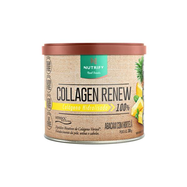 Imagem de Kit 5 Collagen Renew Colágeno Hidrolisado Abacaxi Nutrify 300g