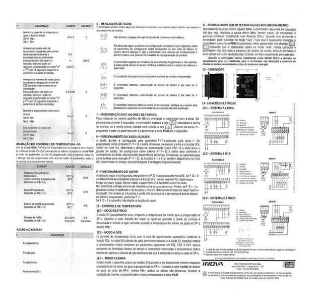 Imagem de Kit 5 Controladores Temperatura Yb1-11 Substitui 20011 20002