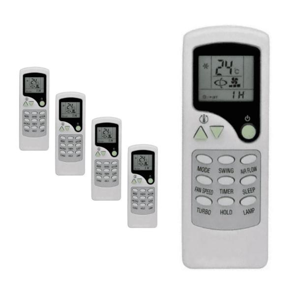 Kit 5 Controle Remoto Ar Condicionado Para Elgin Split - FBG Imagem de Kit 5 Controle Remoto Ar Condicionado Para Elgin Split