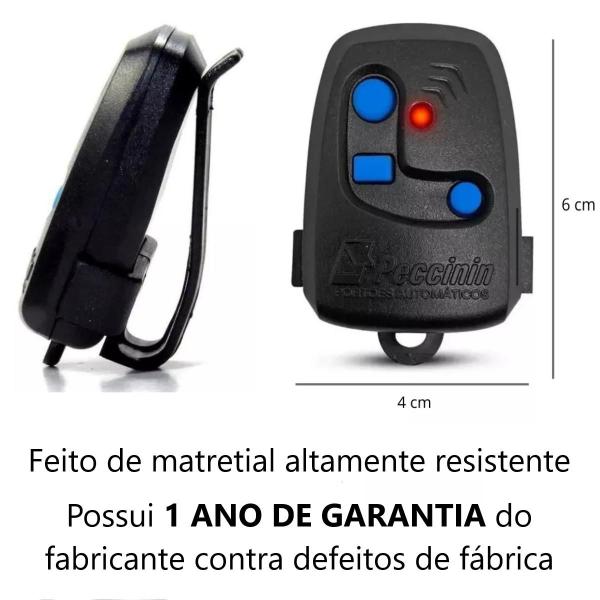 Imagem de Kit 5 Controle Remoto De Portão Eletrônico Peccinin Original