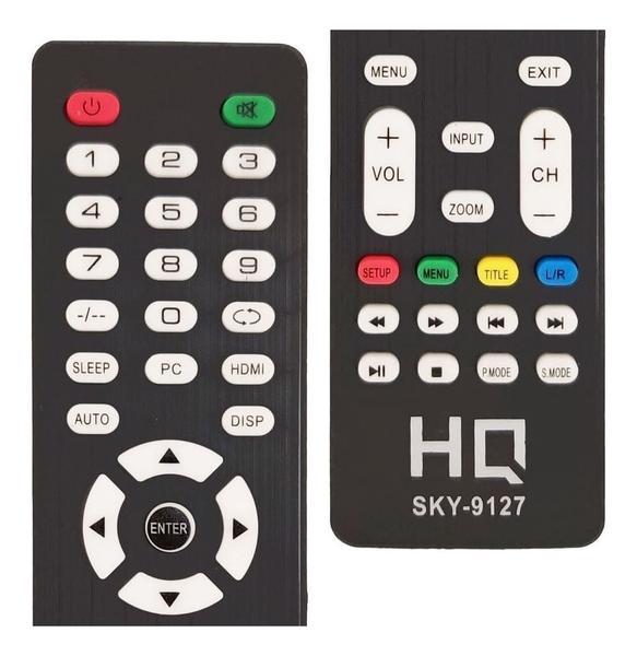 Imagem de Kit 5 Controle Remoto Tv Hqtv Hq Led Hqtv32hd Hqtv39hd 32''