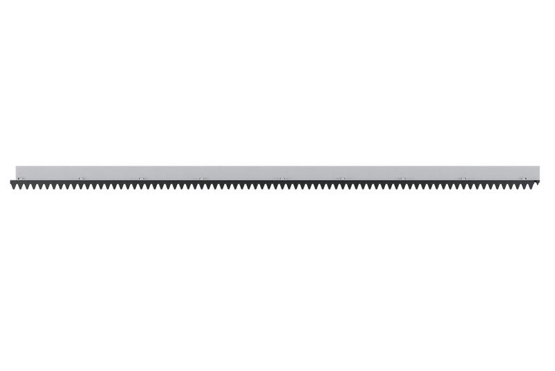 kit 5 Cremalheira Aluminio Gomos Nylon P/ portão deslizante - Intelbras Imagem de kit 5 Cremalheira Aluminio Gomos Nylon P/ portão deslizante