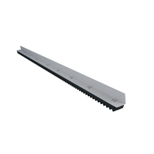 kit 5 Cremalheira Aluminio Gomos Nylon P/ portão deslizante - Intelbras Imagem de kit 5 Cremalheira Aluminio Gomos Nylon P/ portão deslizante