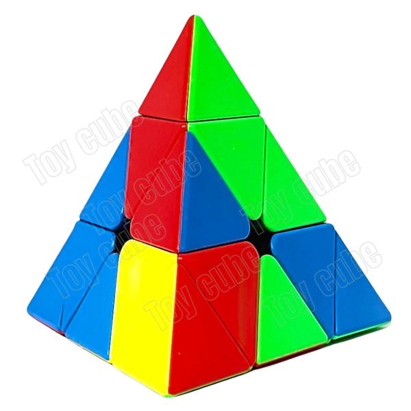 Imagem de Kit 5 Cubos Magicos 2x2x2 + 3x3x3 + 4x4x4 + 5x5x5 + Pirâmide