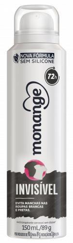 Imagem de KIT 5 Desodorantes Aerosol Monange 72H 150ml