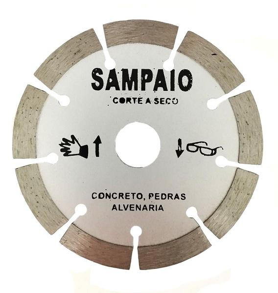 Imagem de KIT 5 discos corte concreto diamantado segmentado 110 MM