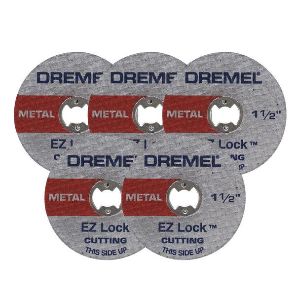 Imagem de Kit 5 Discos De Corte P/ Metal 1.1/2 Ez456-dremel