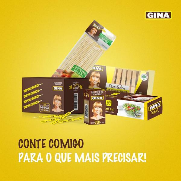 Imagem de Kit 5 Dúzias Pregador de Plastico Gina roupas tecidos varal lençol decoração artesanato 60 un