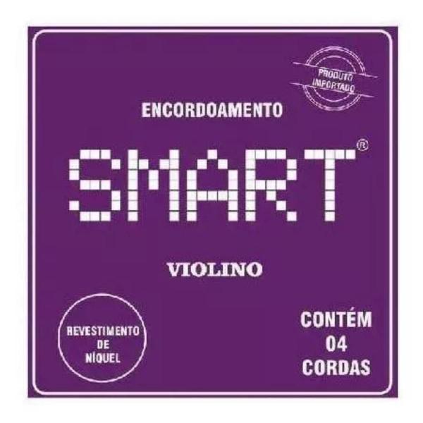 Kit 5 Encordoamento Violino 4 Cordas Smart Imagem de Kit 5 Encordoamento Violino 4 Cordas Smart