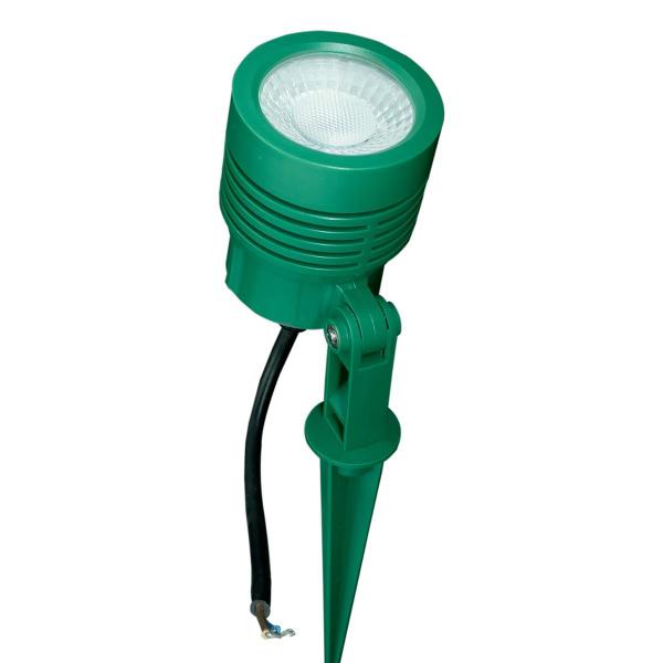 Imagem de Kit 5 Espetos Led Jardim 5w Verde 3.000k Bivolt