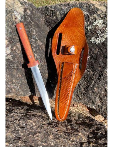 Kit 5 Faca Pantanal Punhal C/ Bainha Pesca Churrasco Aço - Master Inox Imagem de Kit 5 Faca Pantanal Punhal C/ Bainha Pesca Churrasco Aço