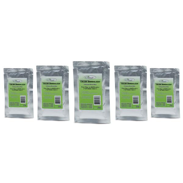 Imagem de Kit 5 Fertilizantes Mineral Calda Bordaleza 20g Quimiagri