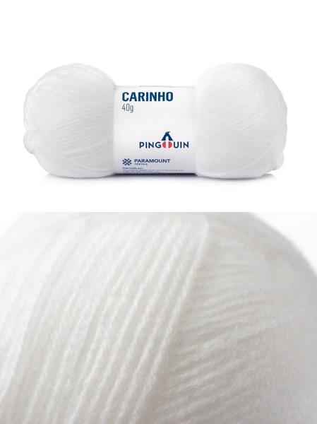 Imagem de Kit 5 Fio/Lã Acrílico Pingouin Carinho 40g TEX 200 (linha bebe e infantil) (total 200g)