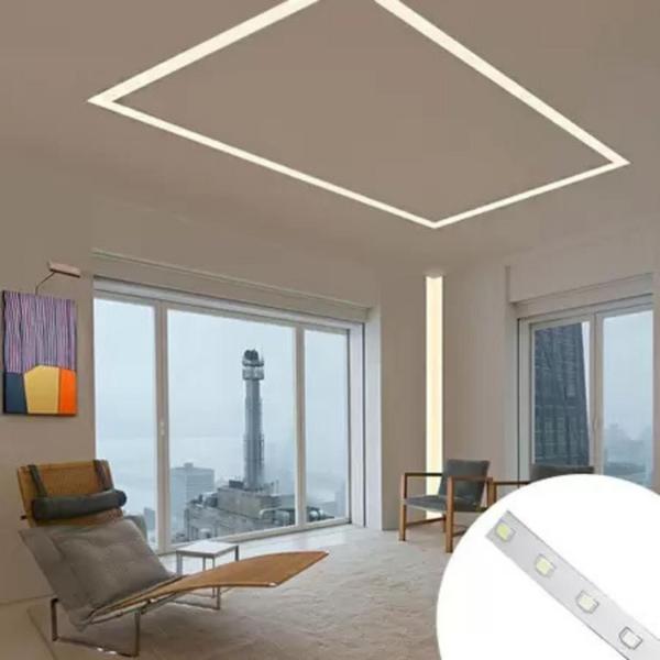 Kit 5 Fitas de LED Profissional 60 LED/M 4.4W/M 3528 3000K 12V IP20 5 Metros - Astanna Imagem de Kit 5 Fitas de LED Profissional 60 LED/M 4.4W/M 3528 3000K 12V IP20 5 Metros