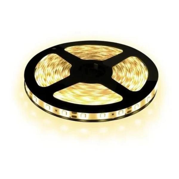 Kit 5 Fitas de LED Profissional 60 LED/M 4.4W/M 3528 3000K 12V IP20 5 Metros - Astanna Imagem de Kit 5 Fitas de LED Profissional 60 LED/M 4.4W/M 3528 3000K 12V IP20 5 Metros