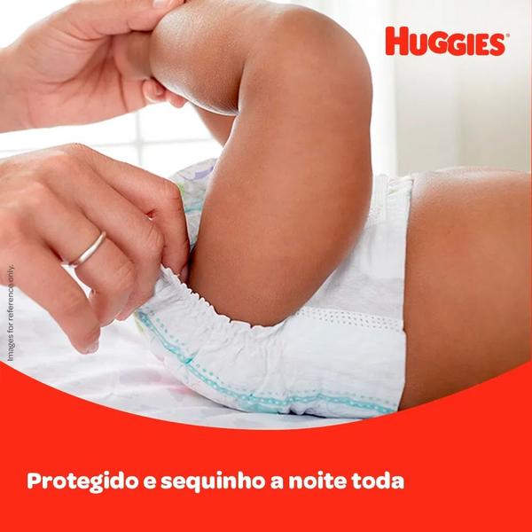 Imagem de Kit 5 Fralda Huggies Tripla Proteção Mega XG - 160 Tiras