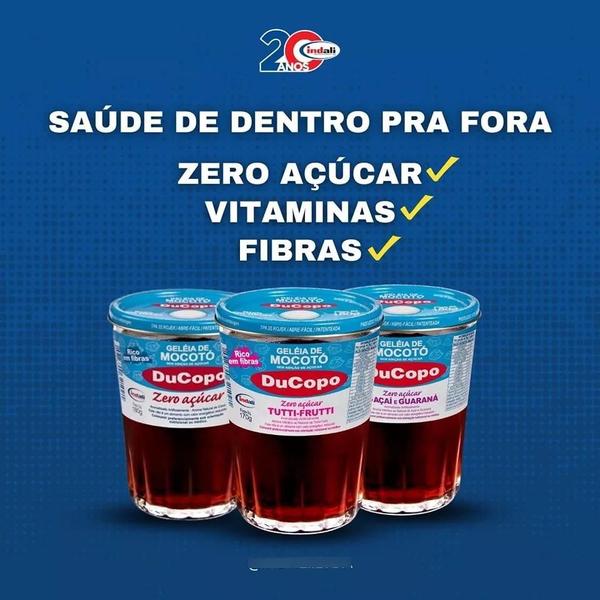 Kit 5 Geleia De Mocotó Zero Açucar Natural Ducopo - Vidro Imagem de Kit 5 Geleia De Mocotó Zero Açucar Natural Ducopo - Vidro
