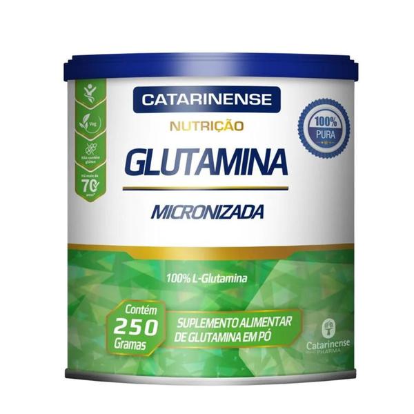 Imagem de Kit 5 Glutamina Micronizada Catarinense 250g