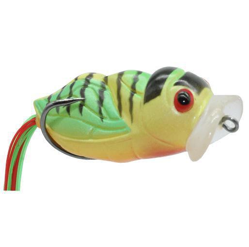 Imagem de Kit 5 Isca Artificial Pesca Cigarrinha Anti Enrosco + Estojo