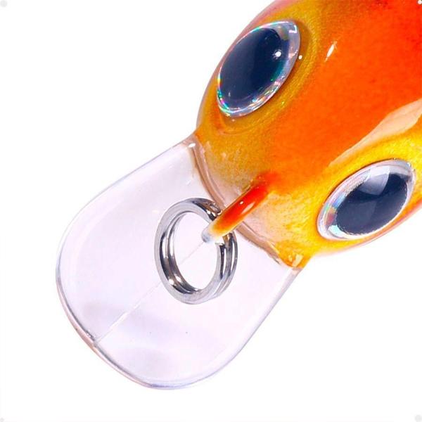 Imagem de Kit 5 Iscas Artificiais Lorben Crankbait Meia Água 1.5g - Pesca Predadores