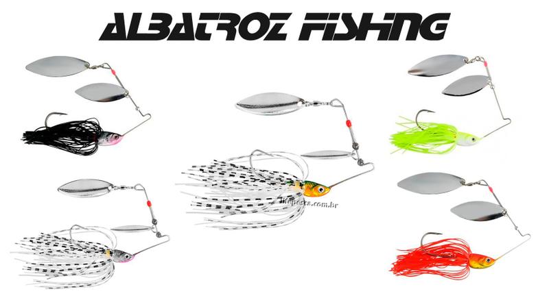 Imagem de Kit 5 Iscas Spinner Bait 17gr - Albatroz Fishing