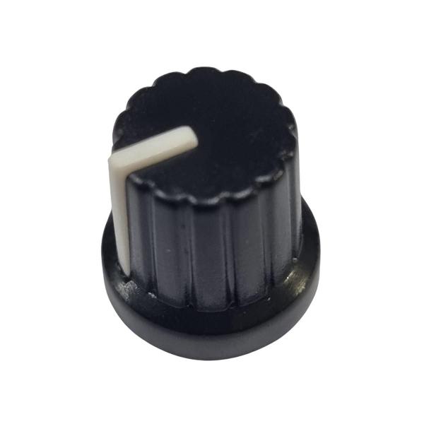 Imagem de Kit 5 Knob Preto Com Marcador Branco