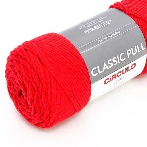 Imagem de Kit 5 Lã Fio Linha Classic Pull Circulo - 330m/200g