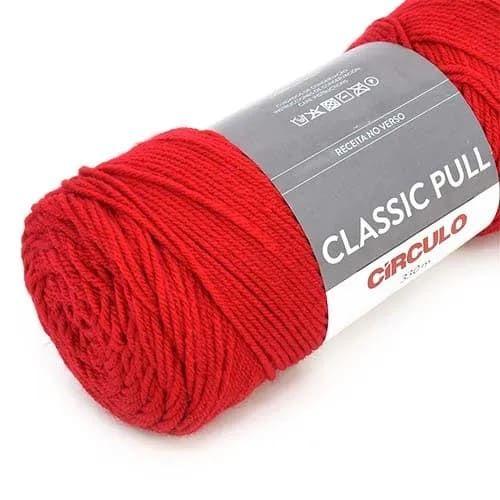 Imagem de Kit 5 Lã Fio Linha Classic Pull Circulo - 330m/200g