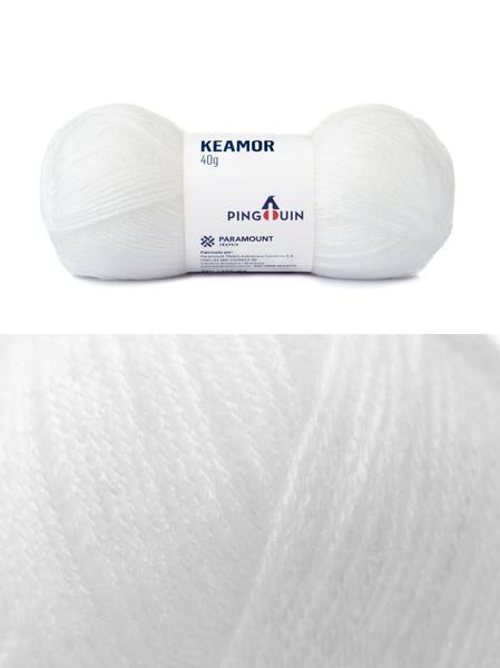 Imagem de Kit 5 Lã Pingouin Keamor 40g (Fio para linha bebe) TEX 188 (total 200g)