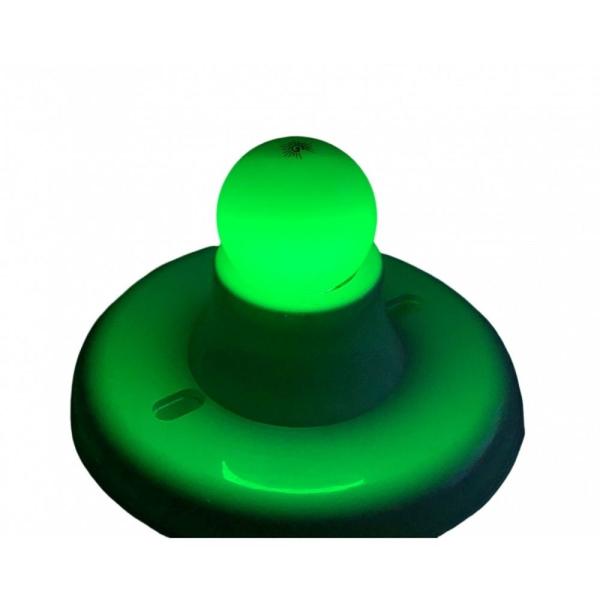 Imagem de Kit 5 lampada bolinha led g45 3w e27 127v verde galaxy