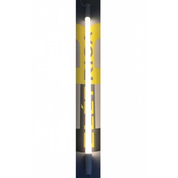 Imagem de Kit 5 lampada tubular led t5 9w bivolt driver 3000k ourolux