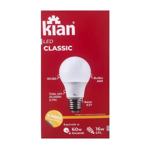 Kit 5 Lâmpadas 9w Luz Amarela 3000k Economica Decoração Casa - Kian Imagem de Kit 5 Lâmpadas 9w Luz Amarela 3000k Economica Decoração Casa