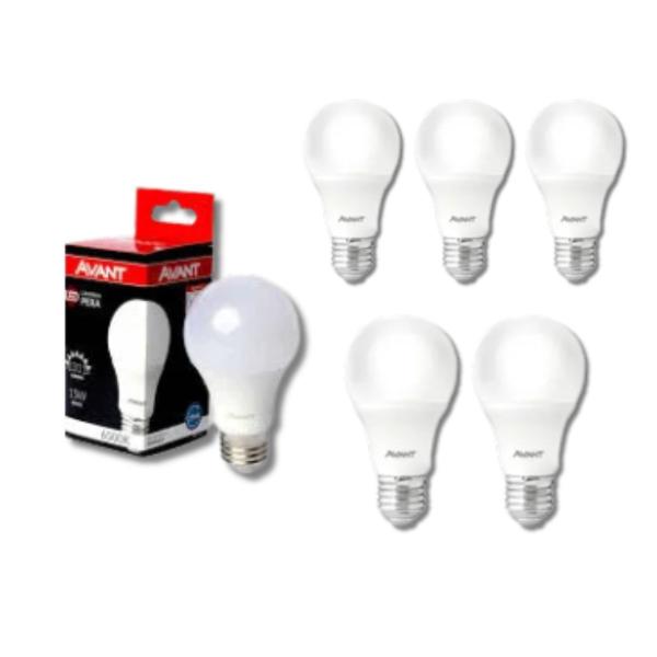 Imagem de KIT 5 Lâmpadas LED bulbo 15W 6.500K - Econômica