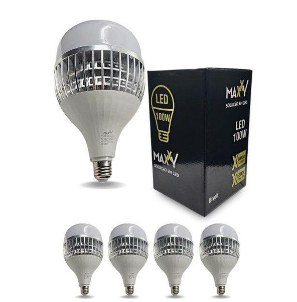 Imagem de Kit 5 Lâmpadas LED Bulbo100W Frio