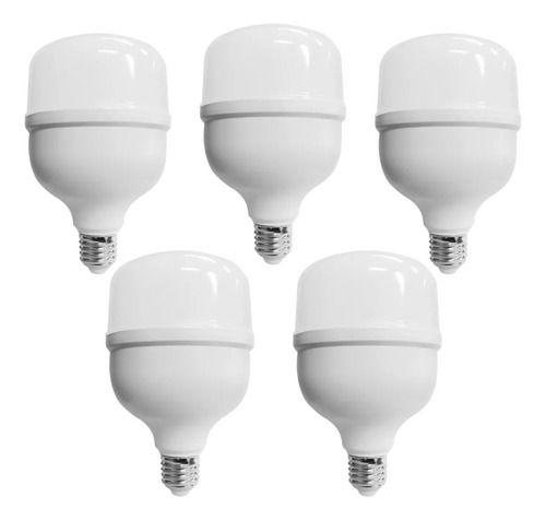 Imagem de Kit 5 lampadas led hp 50w avant branca fria casa e comercio