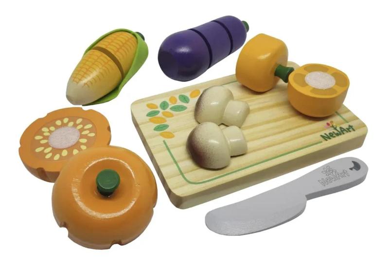 Imagem de kit 5 legumes Coleção Comidinha infantil  411