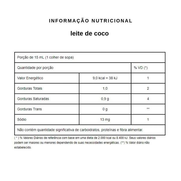 Imagem de Kit 5 Leite de coco QualiCôco 500ml