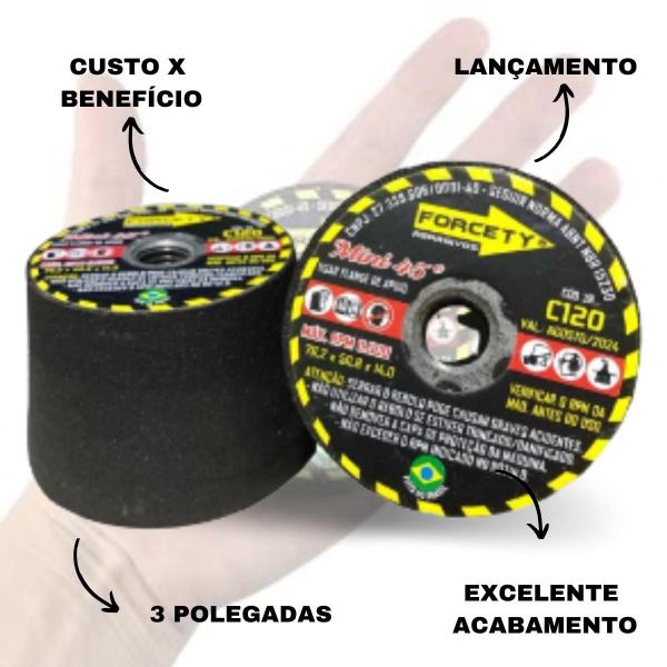 Kit 5 Lixa+ReboIo+Prato P/ granito preto absoluto - Anker Imagem de Kit 5 Lixa+ReboIo+Prato P/ granito preto absoluto