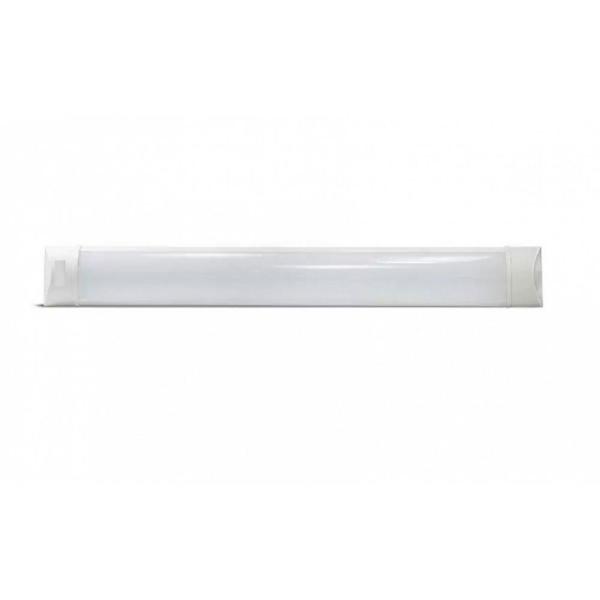 Imagem de Kit 5 luminaria tubular led slim 18w 6500k frio bivolt blumenau