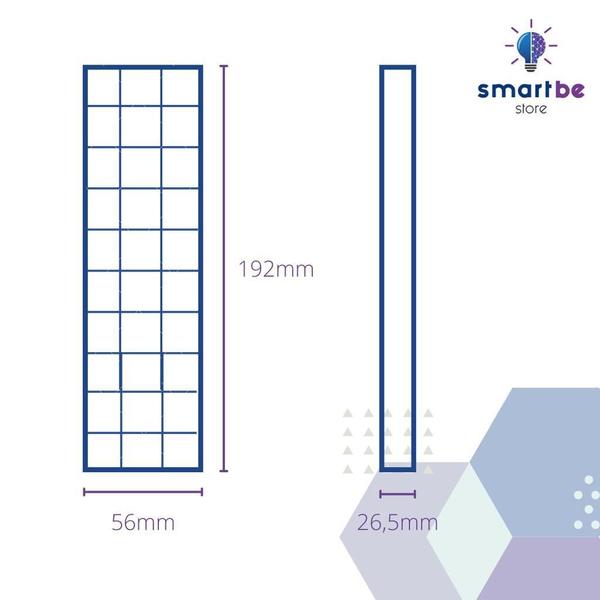 Kit 5 Luminárias de Emergência 30 LEDs Slim 110v/220v - Segurimax Imagem de Kit 5 Luminárias de Emergência 30 LEDs Slim 110v/220v