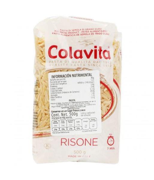 Imagem de Kit 5 Macarrão Risone Colavita Grano Duro 500G