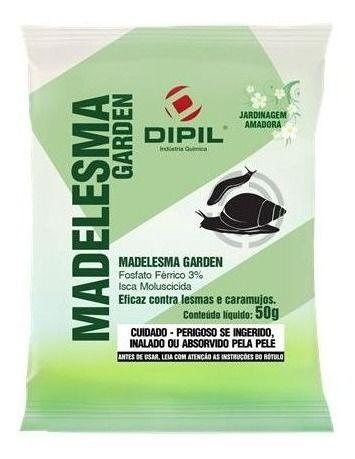 Imagem de Kit 5 Madelesma Garden 500Gr Eficaz Contra Lesmas e Caramujos