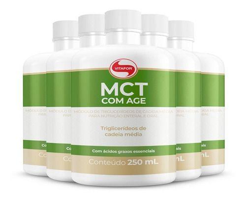 Imagem de Kit 5 Mct Age Vitafor 250ml Sabor Sem Sabor